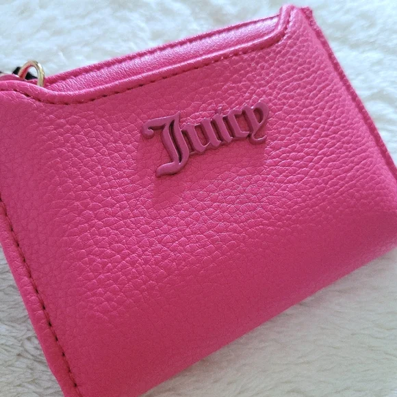 Juicy🍊 Couture "Can't Tame Her" Bifold✌️ Wallet With Pullout Card💳 Holder - Picture 14 of 16
